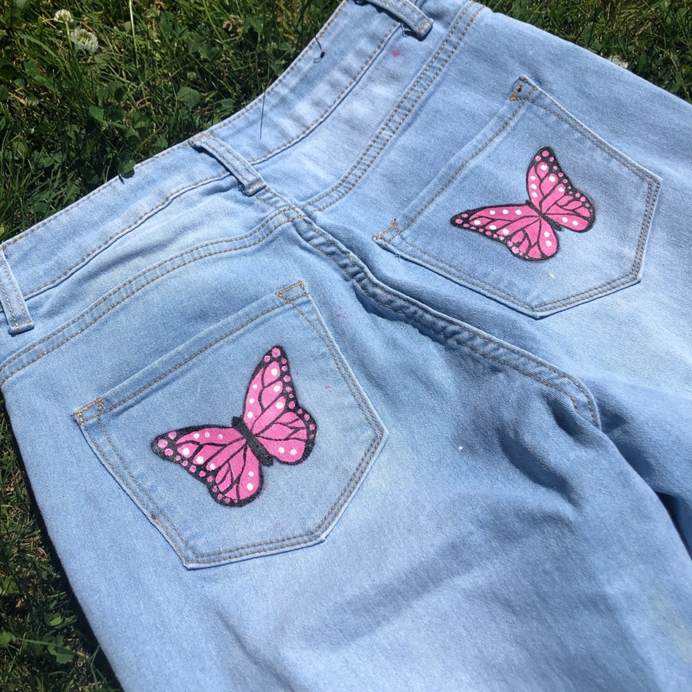 Butterfly jeans